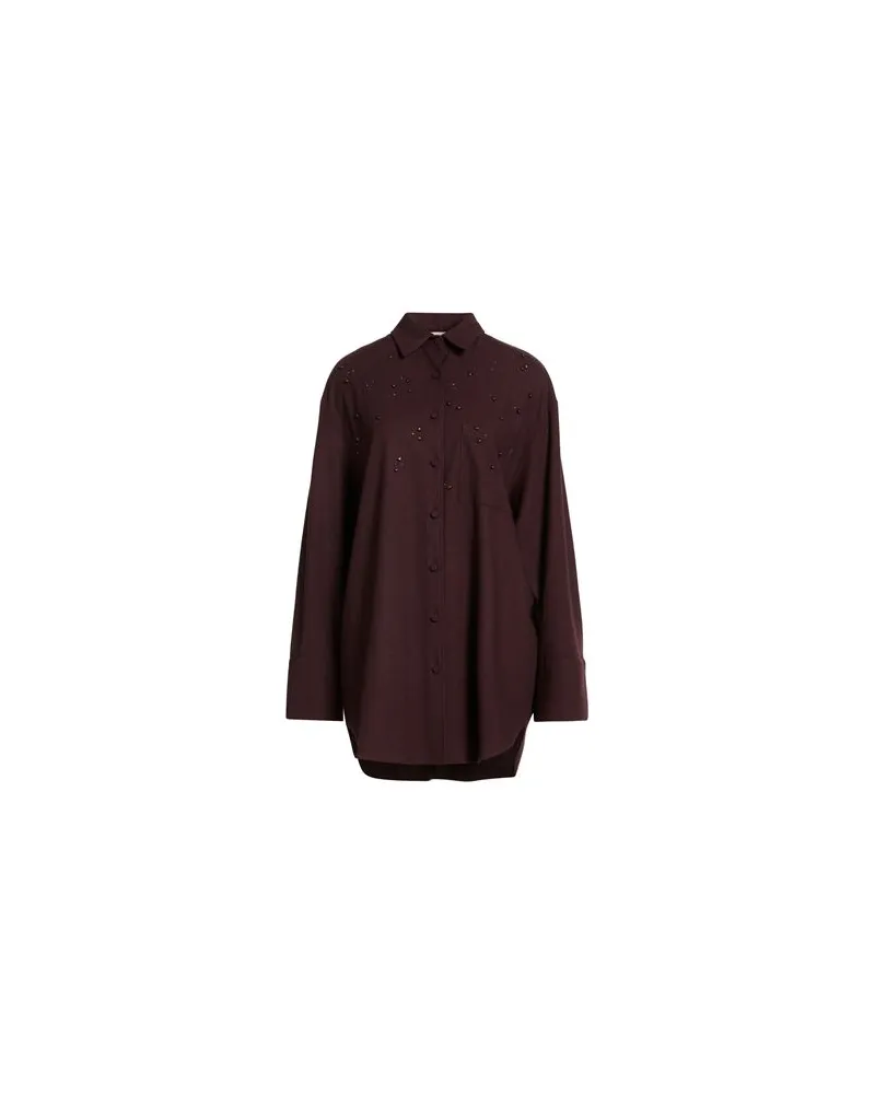 ALYSI TOPS - Hemdenauf YOOX.COM Bordeaux