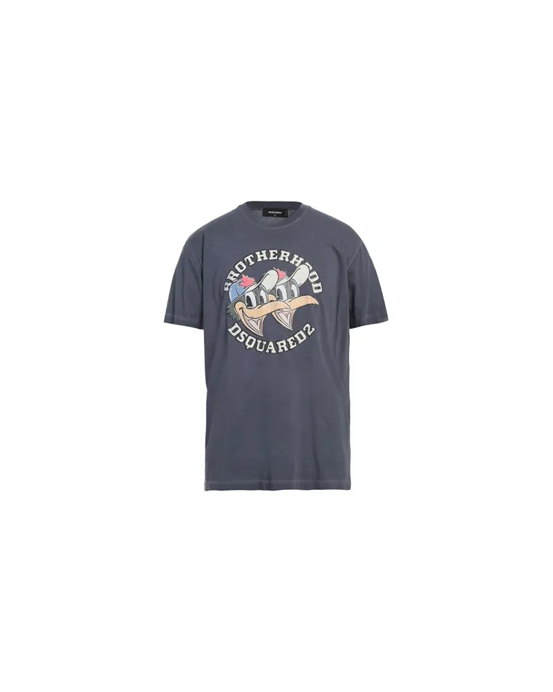 Dsquared2 TOPS - T-shirtsauf YOOX.COM Marineblau