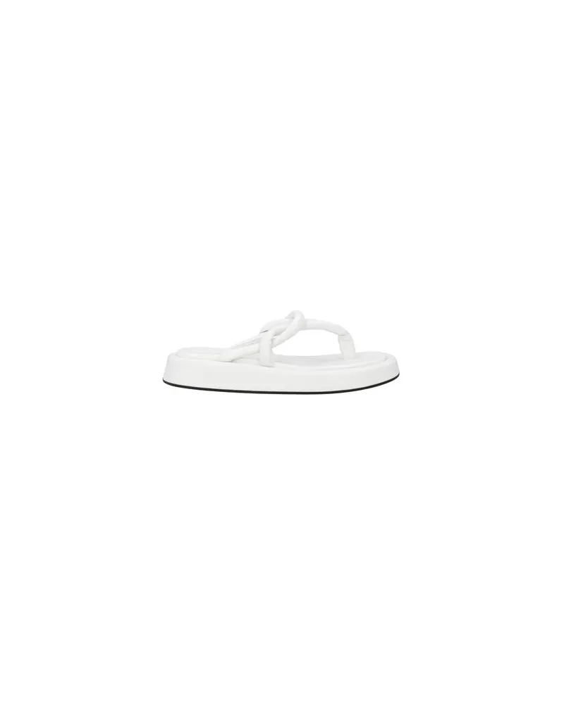Erika Cavallini SCHUHE - Zehentrennerauf YOOX.COM Weiß