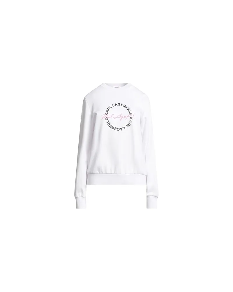 Karl Lagerfeld TOPS - Sweatshirtsauf YOOX.COM Weiß