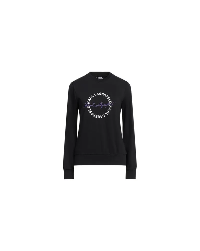 Karl Lagerfeld TOPS - Sweatshirtsauf YOOX.COM Schwarz