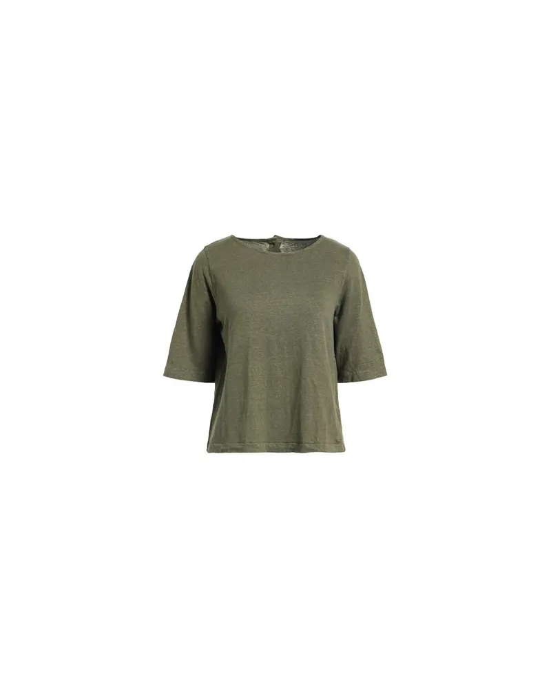 Majestic TOPS - T-shirtsauf YOOX.COM Dunkelgrün