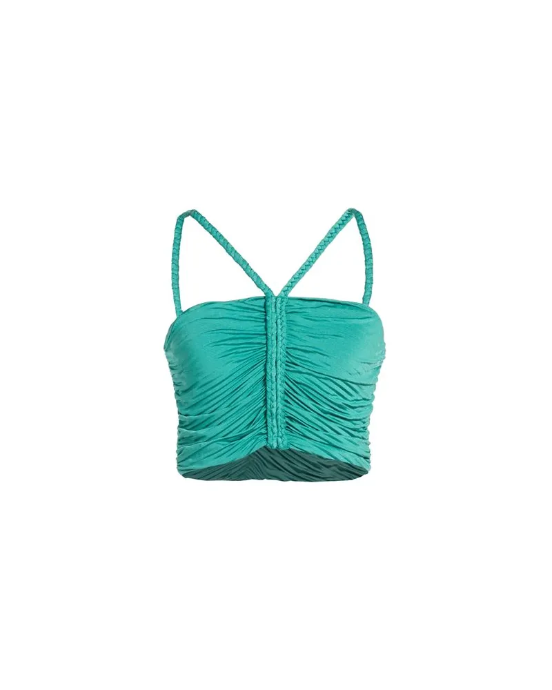 VICOLO TOPS - Topsauf YOOX.COM Smaragdgrün