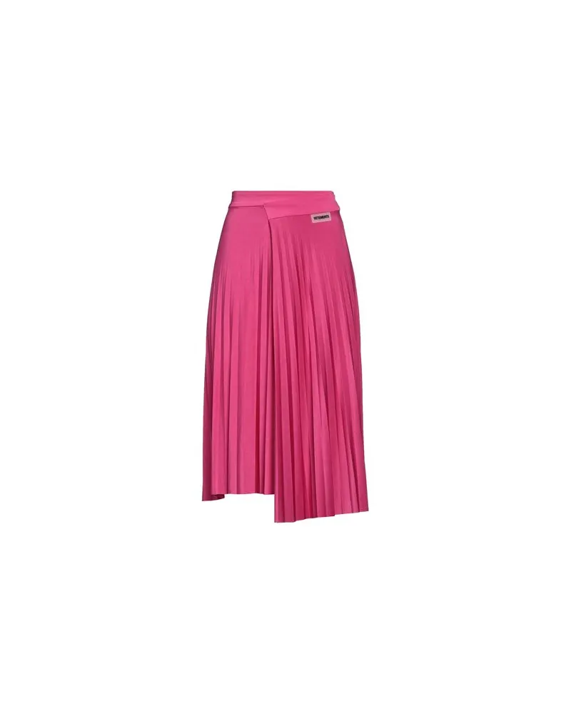 VETEMENTS HOSEN & RÖCKE - Midi-Röckeauf YOOX.COM Fuchsia
