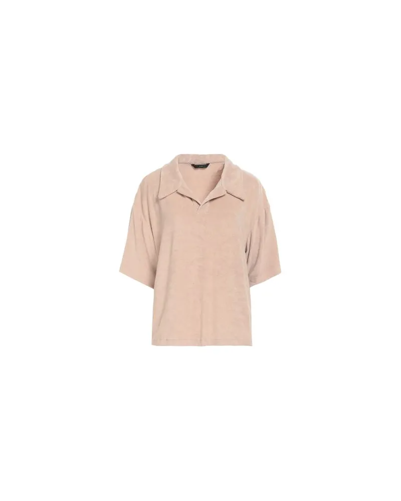 Hevò TOPS - Poloshirtsauf YOOX.COM Beige