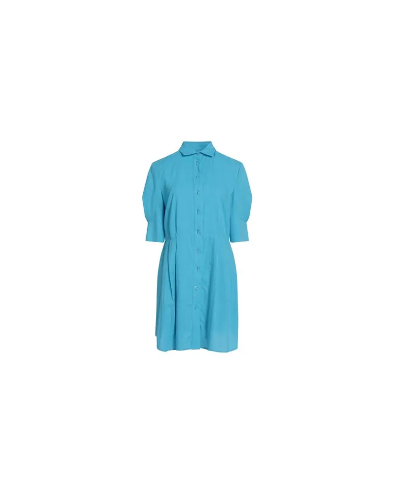 FELEPPA KLEIDER - Mini-Kleiderauf YOOX.COM Azurblau