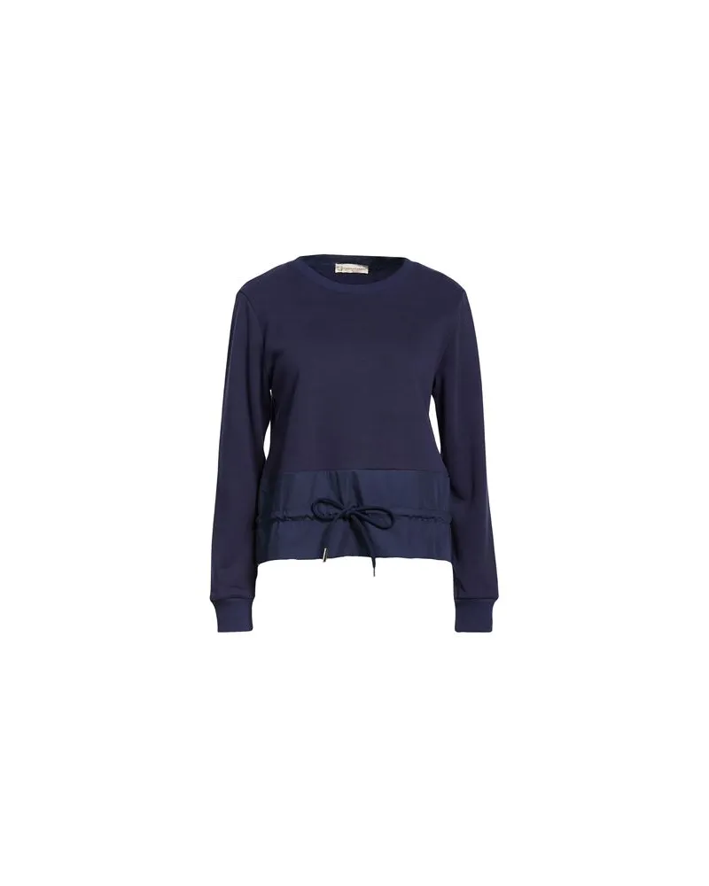 Cashmere Company TOPS - Sweatshirtsauf YOOX.COM Marineblau