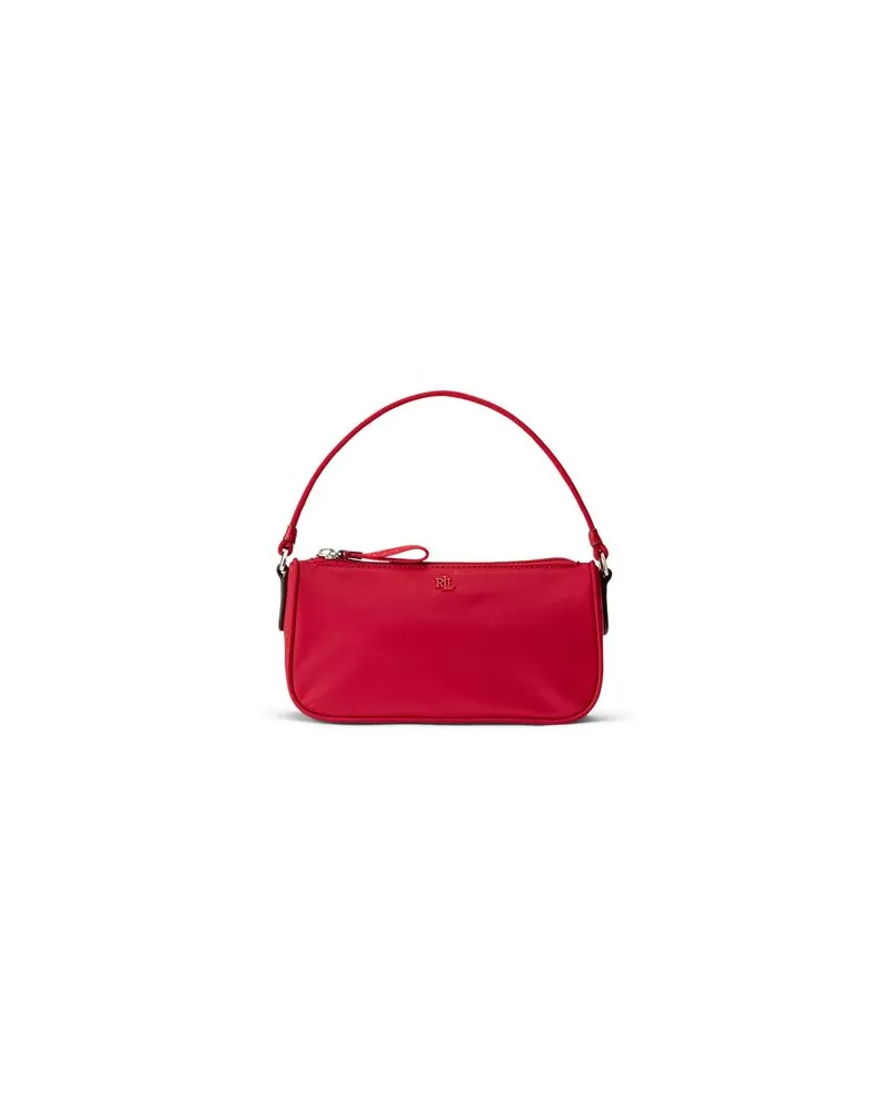 Ralph Lauren MEDIUM NYLON TOP-HANDLE POUCH  - TASCHEN - Handtaschenauf YOOX.COM Rot