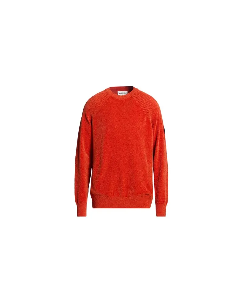 DEKKER STRICKWAREN - Pulloverauf YOOX.COM Rostrot