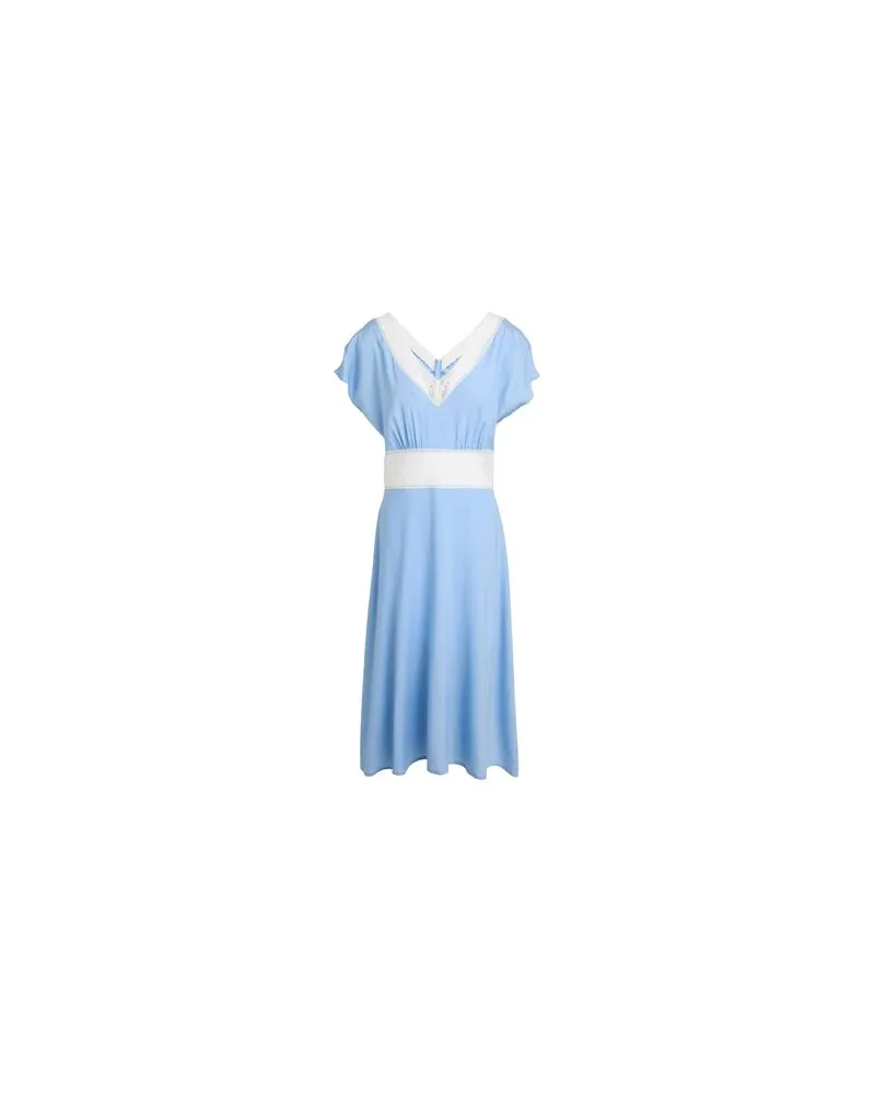 P.A.R.O.S.H. P.A.R.O H. - KLEIDER - Midi-Kleiderauf YOOX.COM Hellblau