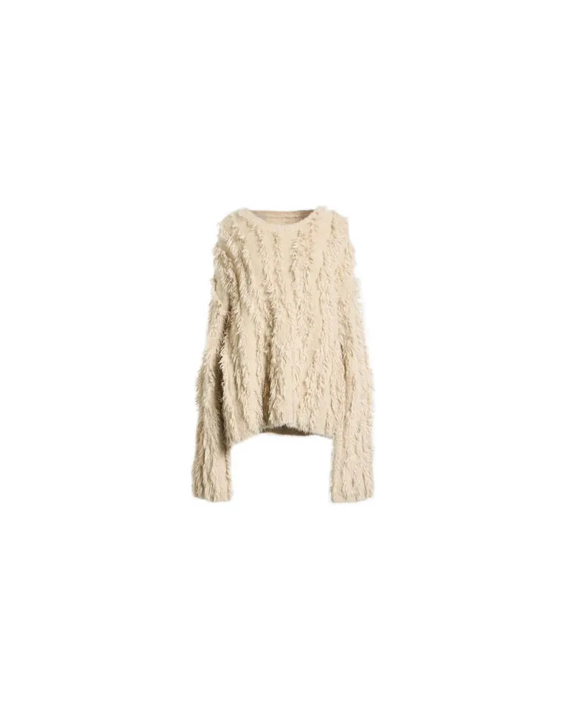 Uma Wang STRICKWAREN - Pulloverauf YOOX.COM Cremeweiß