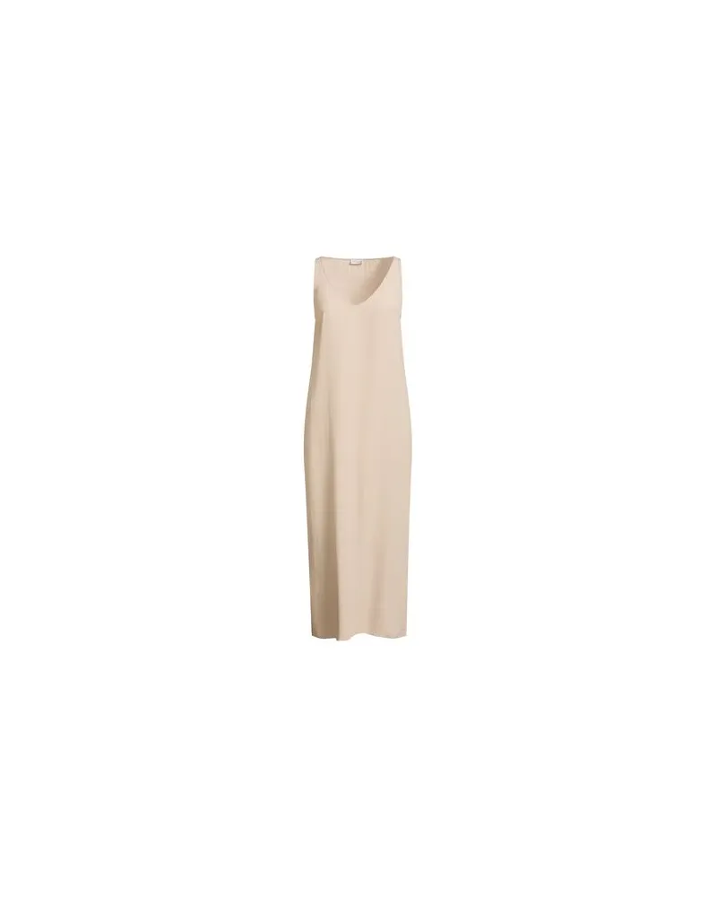 Brunello Cucinelli KLEIDER - Maxi-Kleiderauf YOOX.COM Beige
