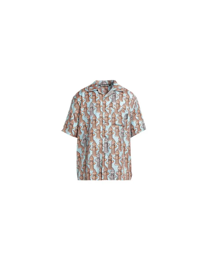 Palm Angels TOPS - Hemdenauf YOOX.COM Himmelblau