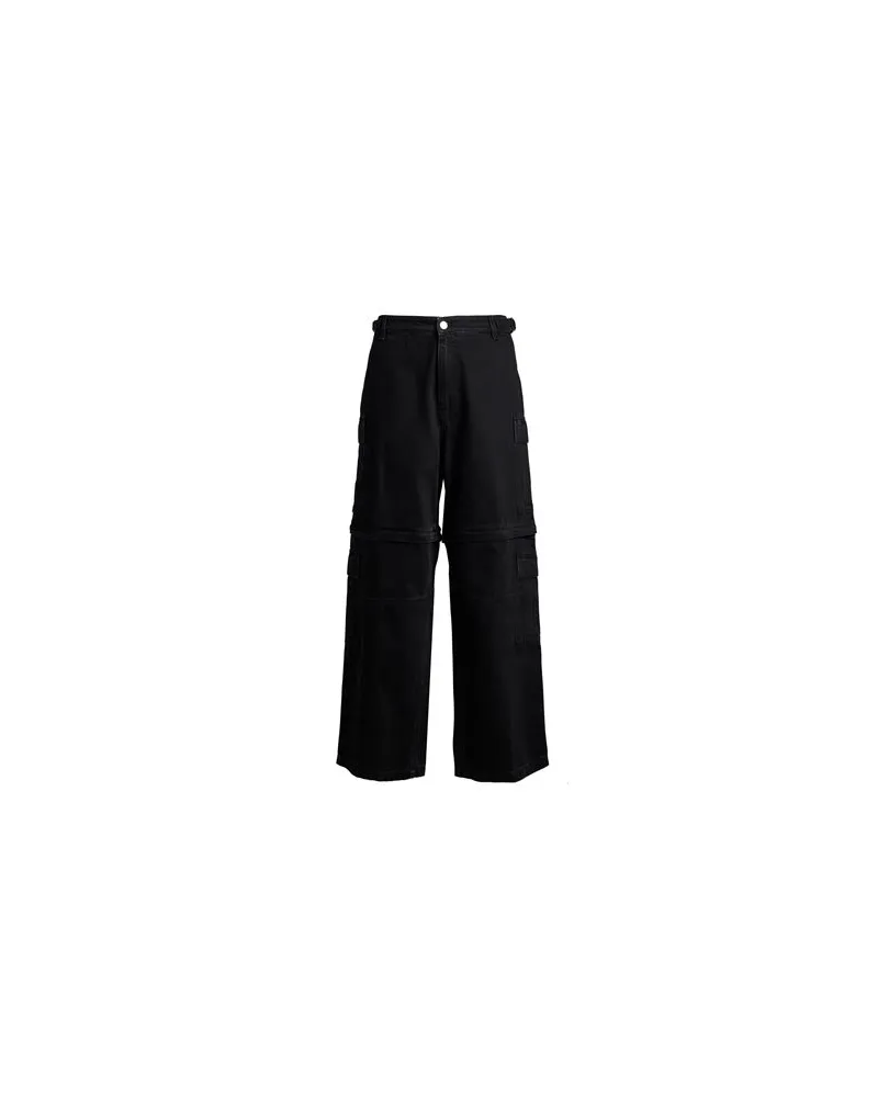 VETEMENTS HOSEN & RÖCKE - Jeanshosenauf YOOX.COM Schwarz