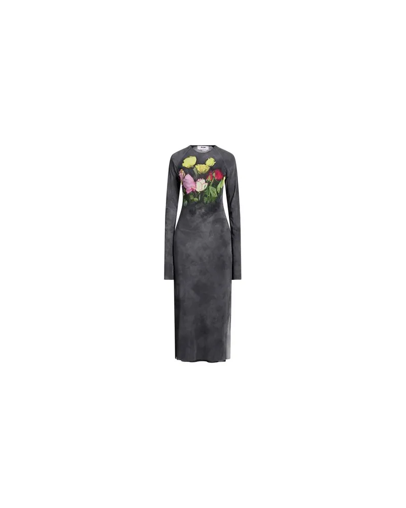 MSGM KLEIDER - Maxi-Kleiderauf YOOX.COM Braungrau