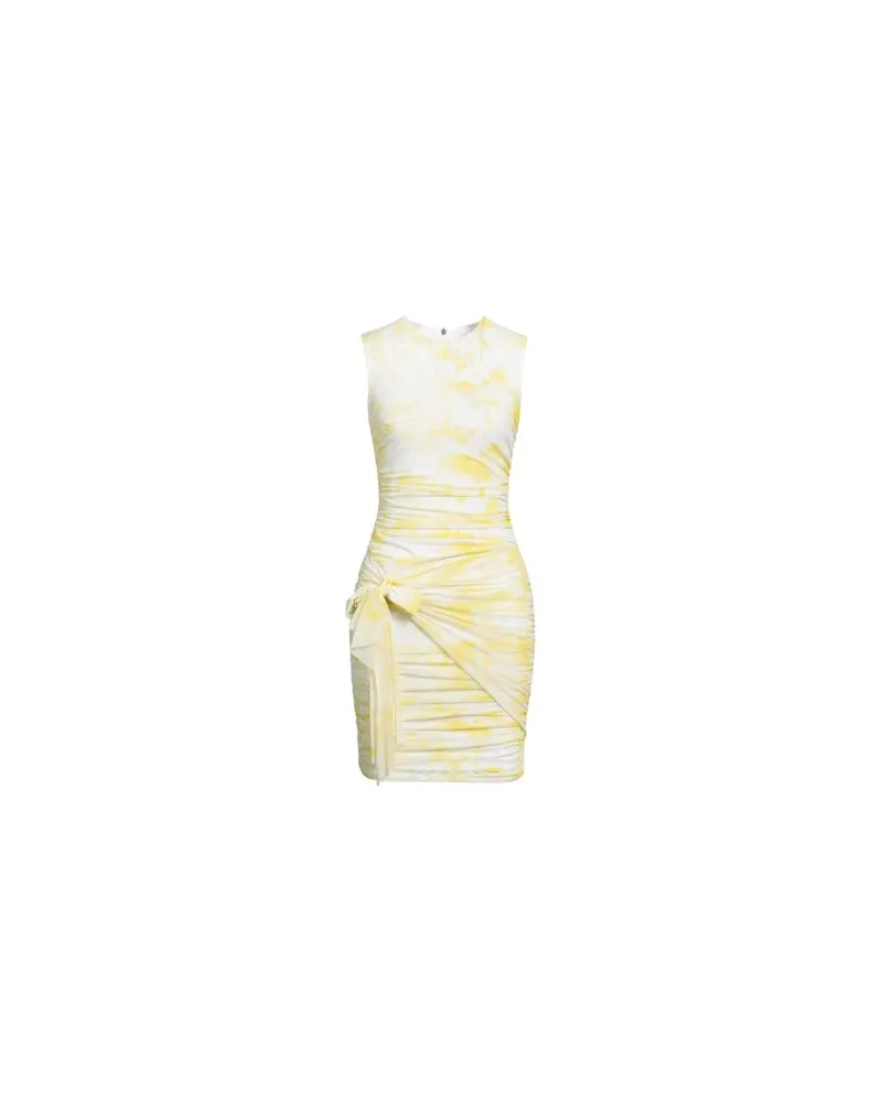 MSGM KLEIDER - Mini-Kleiderauf YOOX.COM Pastellgelb