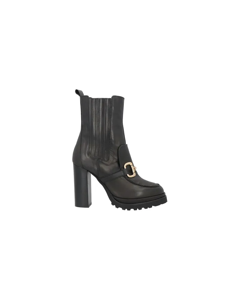 ELVIO ZANON SCHUHE - Stiefelettenauf YOOX.COM Schwarz