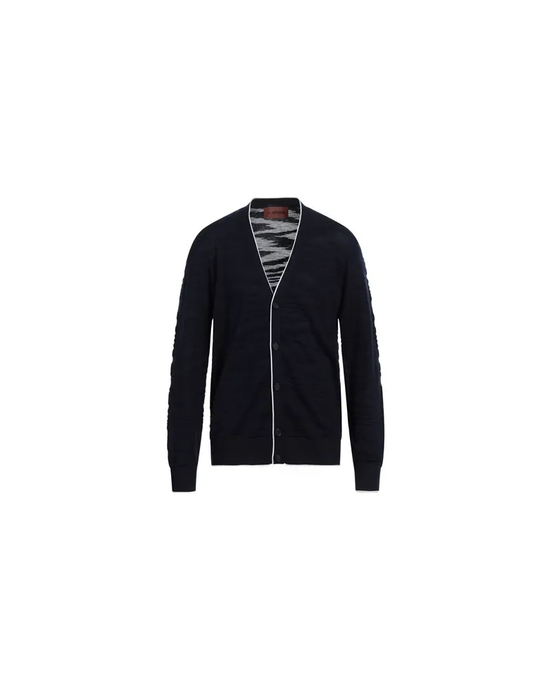 Missoni STRICKWAREN - Strickjackenauf YOOX.COM Nachtblau