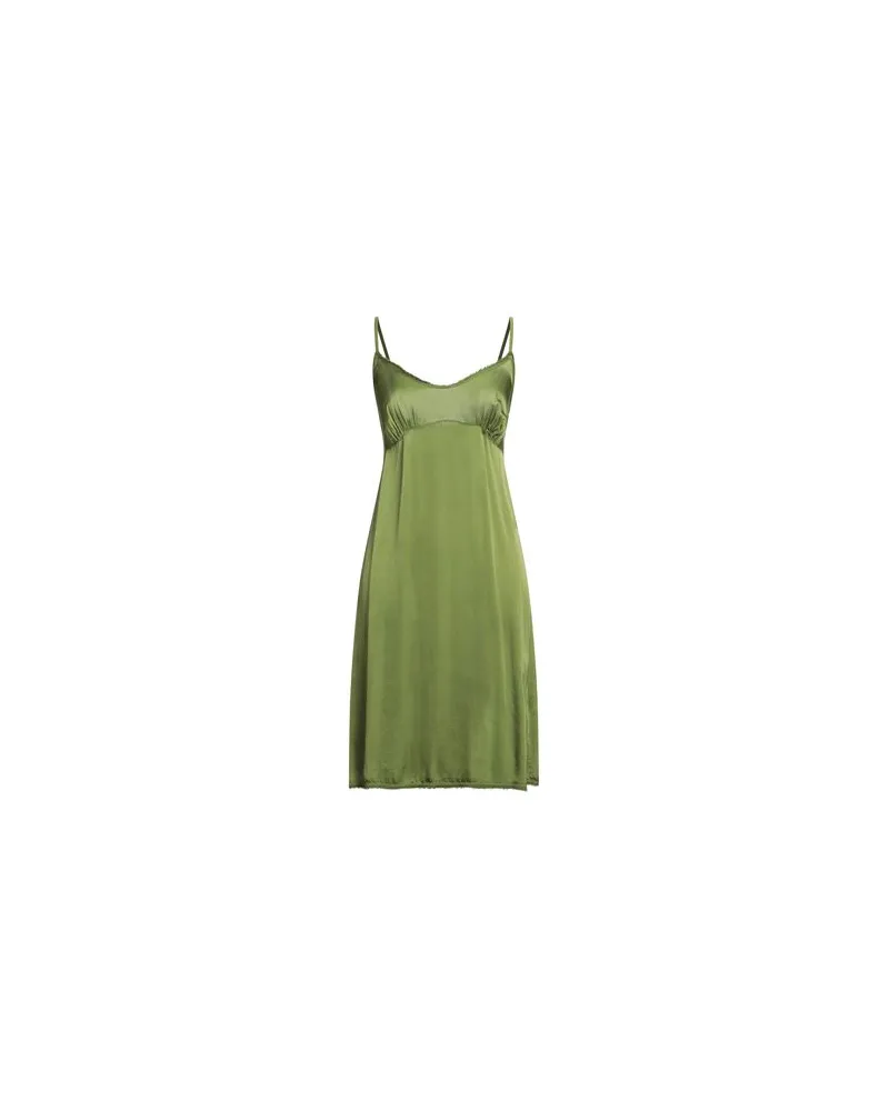 Brand Unique KLEIDER - Mini-Kleiderauf YOOX.COM Militärgrün