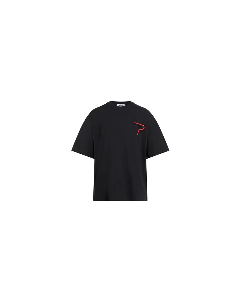 MSGM TOPS - T-shirtsauf YOOX.COM Schwarz