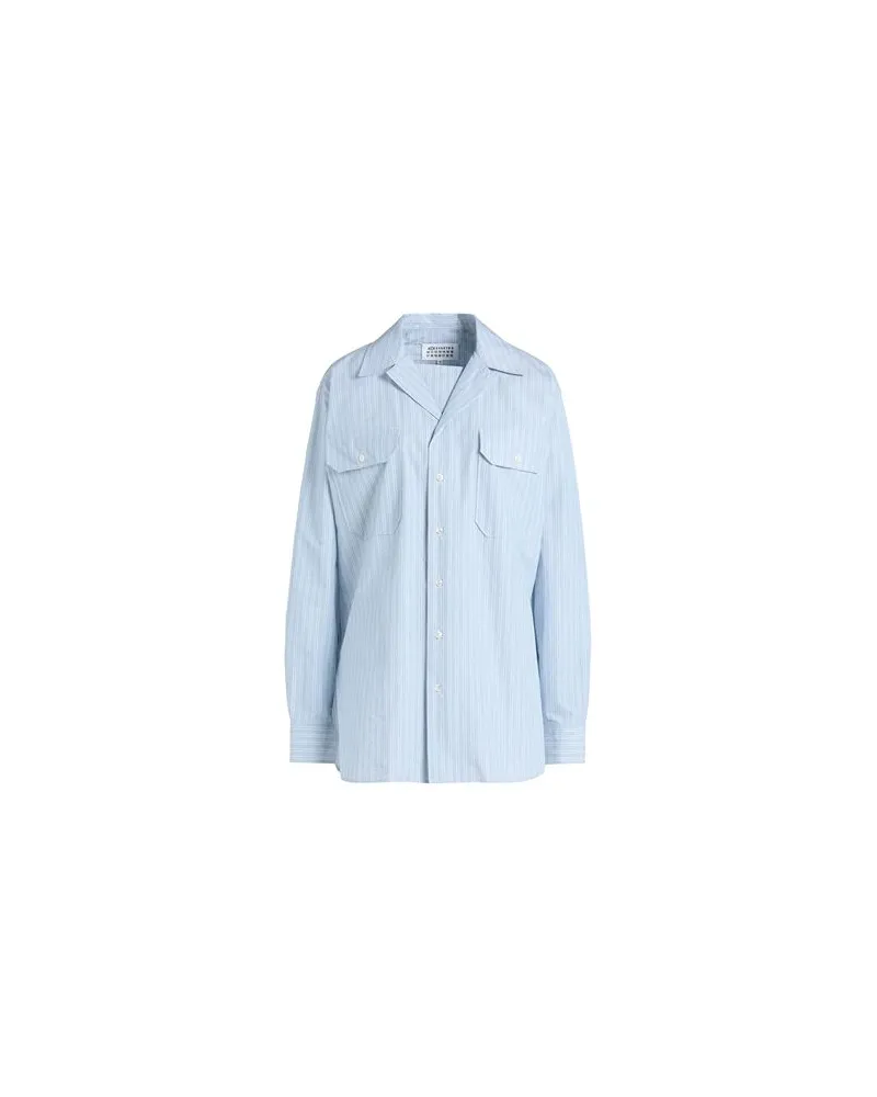 Maison Margiela TOPS - Hemdenauf YOOX.COM Himmelblau