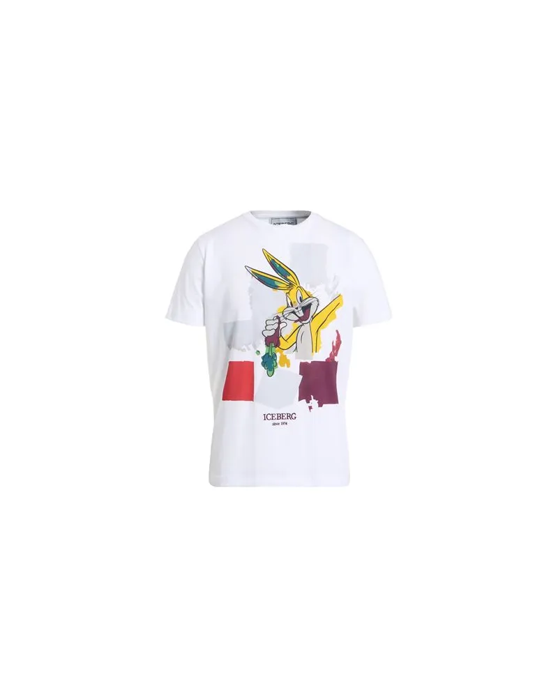 Iceberg LOONEY TUNES - TOPS - T-shirtsauf YOOX.COM Weiß