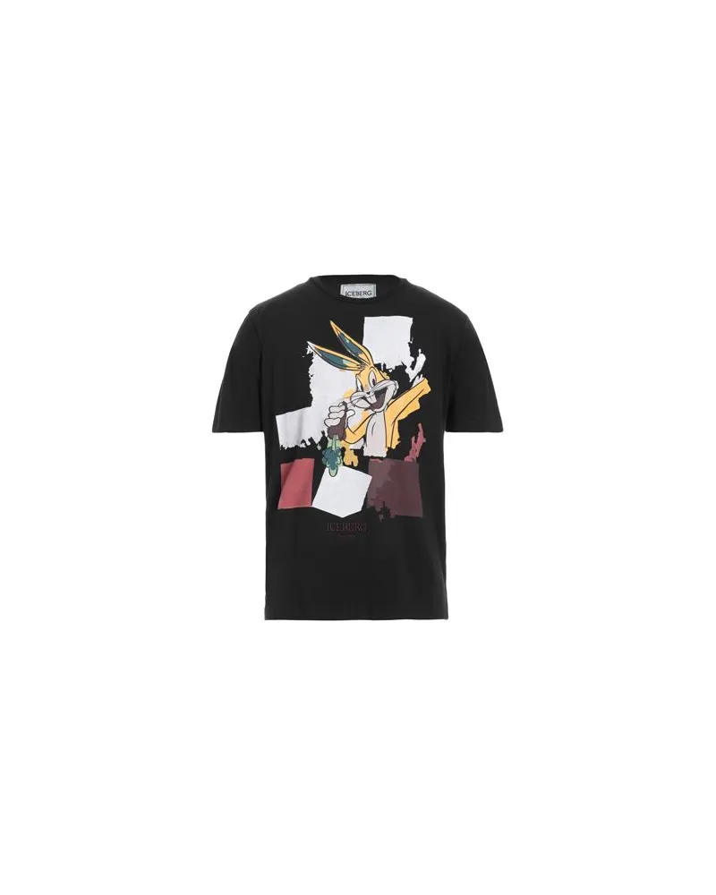 Iceberg LOONEY TUNES - TOPS - T-shirtsauf YOOX.COM Schwarz