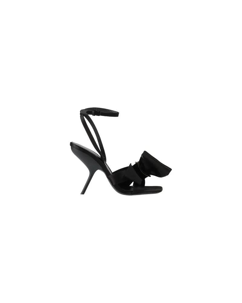 Ferragamo SCHUHE - Sandalenauf YOOX.COM Schwarz