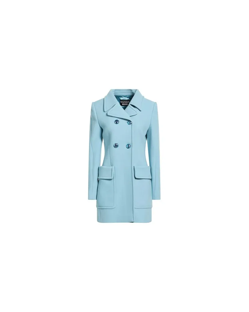 Moschino JACKEN & MÄNTEL - Mäntelauf YOOX.COM Himmelblau