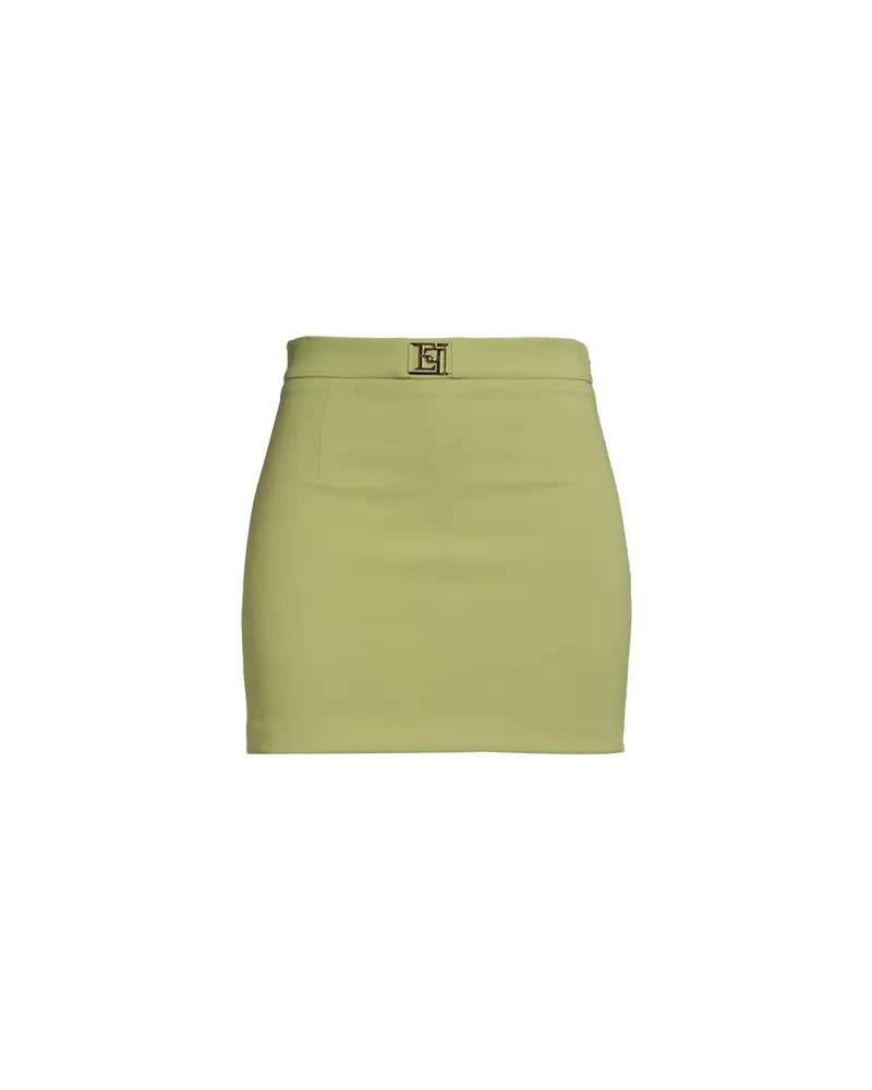Elisabetta Franchi HOSEN & RÖCKE - Miniröckeauf YOOX.COM Säuregrün