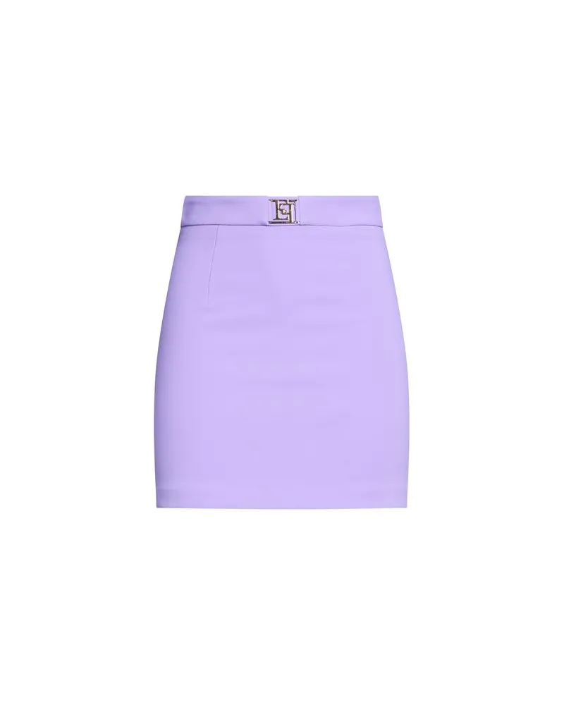 Elisabetta Franchi HOSEN & RÖCKE - Miniröckeauf YOOX.COM Violett