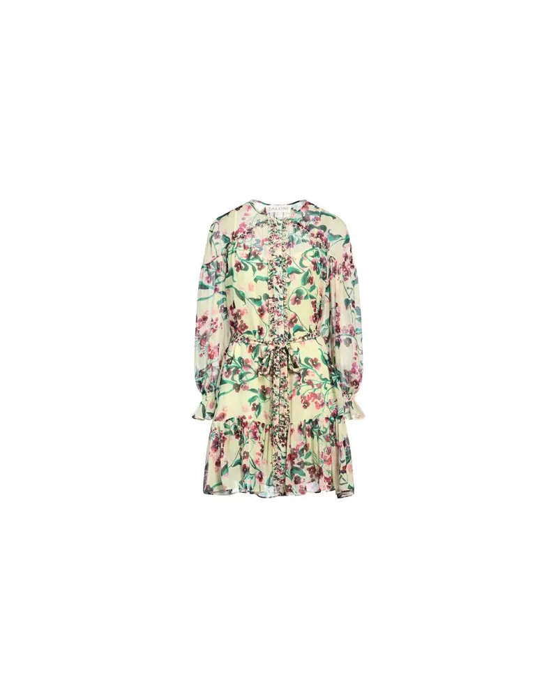 Saloni KLEIDER - Mini-Kleiderauf YOOX.COM Pastellgelb