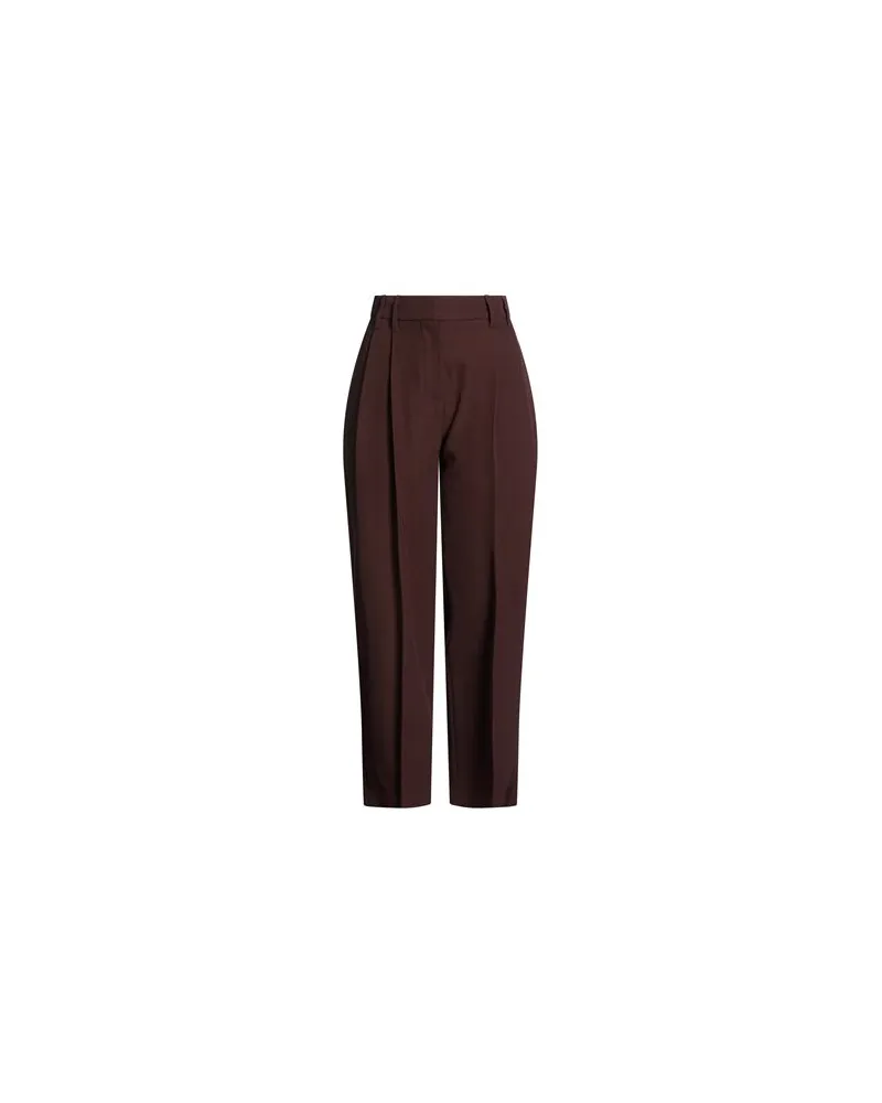 Brunello Cucinelli HOSEN & RÖCKE - Hosenauf YOOX.COM Bordeaux