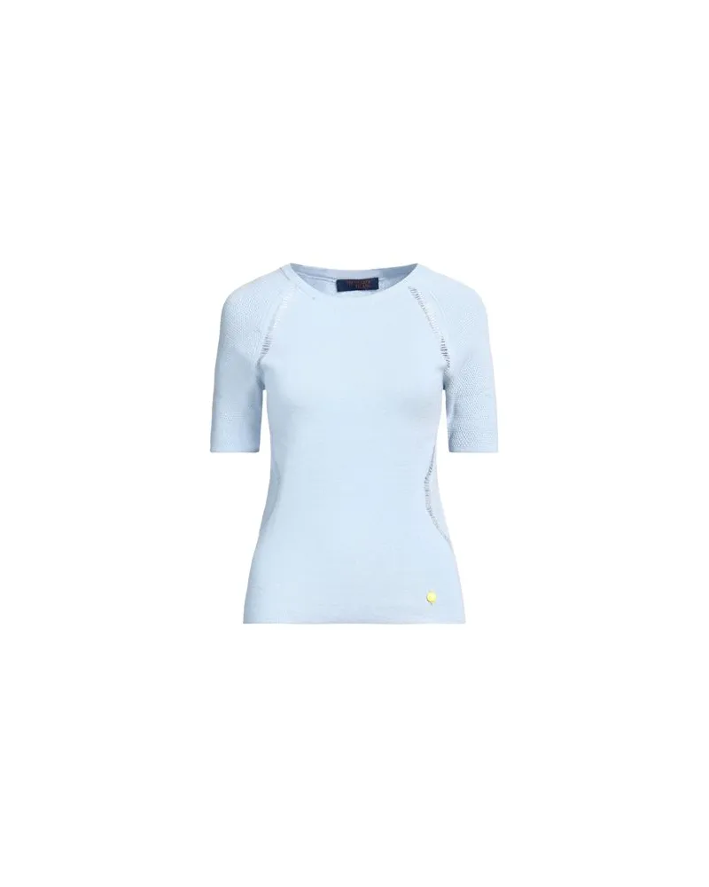 Trussardi STRICKWAREN - Pulloverauf YOOX.COM Himmelblau