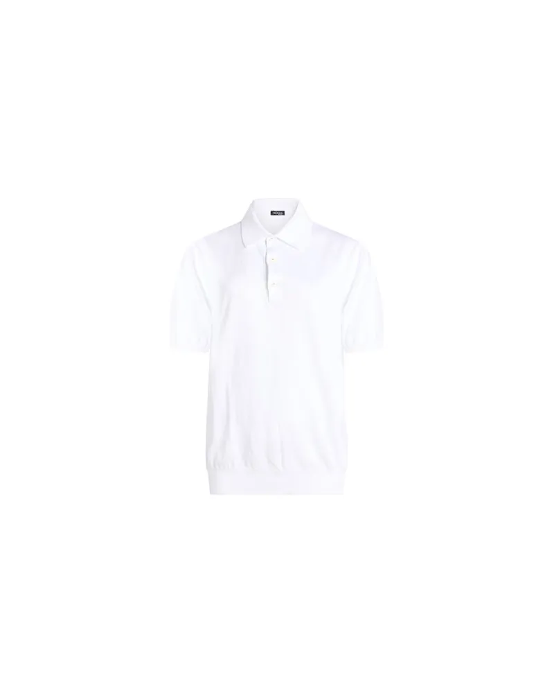 Kiton TOPS - Poloshirtsauf YOOX.COM Weiß
