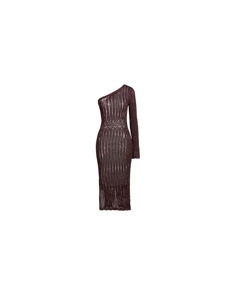 KONTATTO KLEIDER - Midi-Kleiderauf YOOX.COM Bronze
