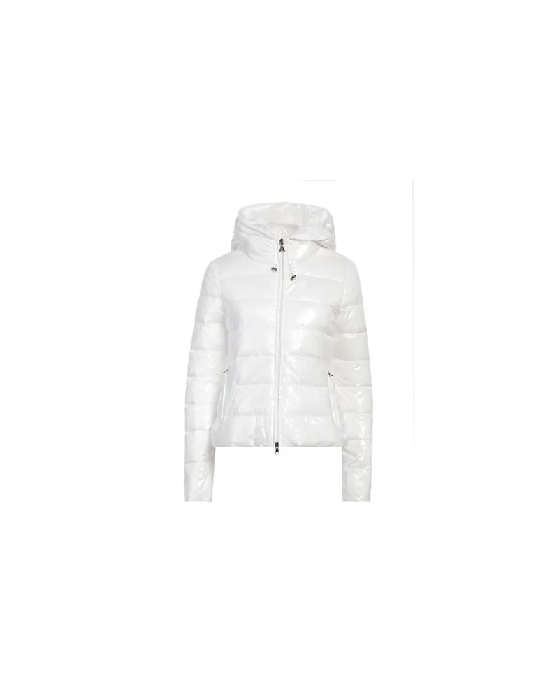 Patrizia Pepe JACKEN & MÄNTEL - Pufferjacken & Daunenjackenauf YOOX.COM Weiß