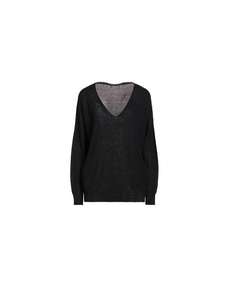 Fabiana Filippi STRICKWAREN - Pulloverauf YOOX.COM Schwarz
