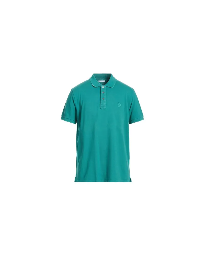 Jacob Cohën TOPS - Poloshirtsauf YOOX.COM Smaragdgrün