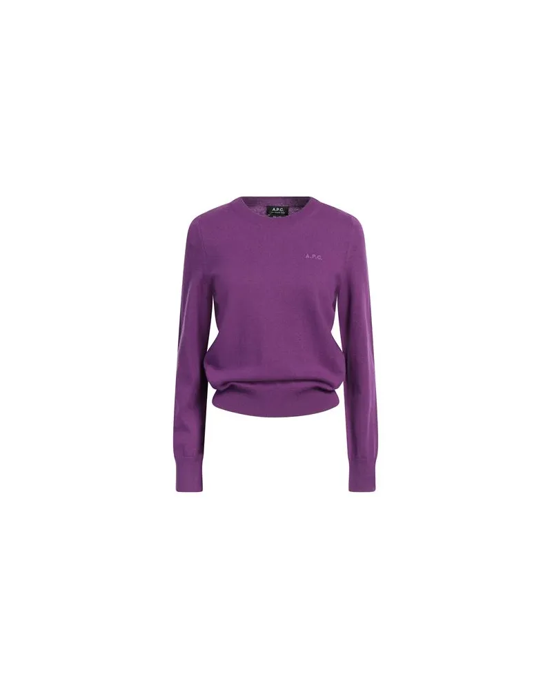 A.P.C. STRICKWAREN - Pulloverauf YOOX.COM Violett