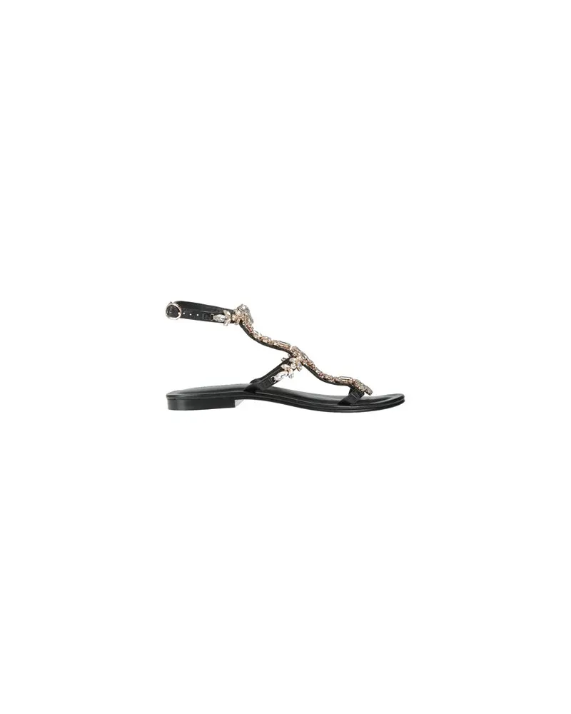 Emanuelle Vee SCHUHE - Sandalenauf YOOX.COM Schwarz