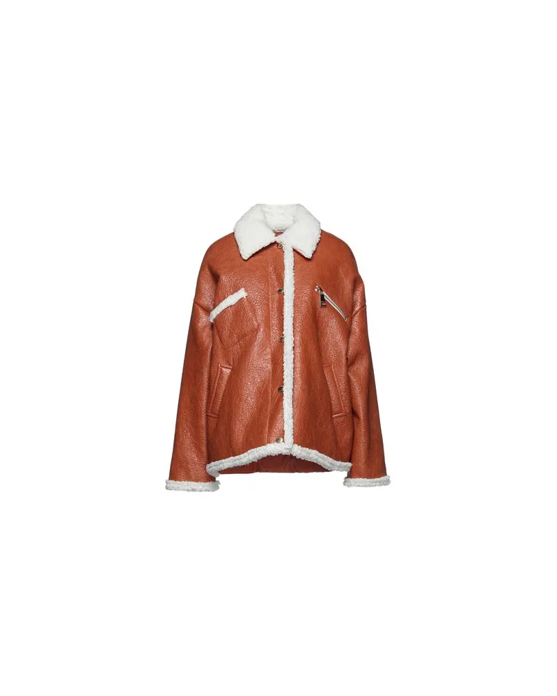 KHRISJOY JACKEN & MÄNTEL - Pufferjacken & Daunenjackenauf YOOX.COM Lederfarben