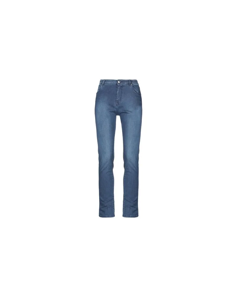 Re-HasH HOSEN & RÖCKE - Jeanshosenauf YOOX.COM Blau