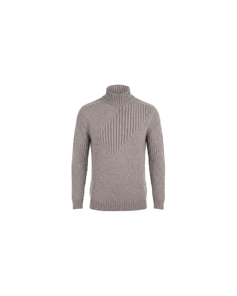 Dondup STRICKWAREN - Rollkragenpulloverauf YOOX.COM Grau