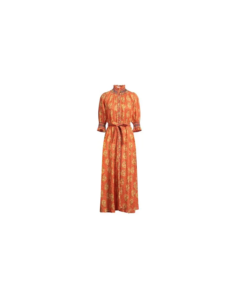 MUZUNGU Sisters KLEIDER - Maxi-Kleiderauf YOOX.COM Orange
