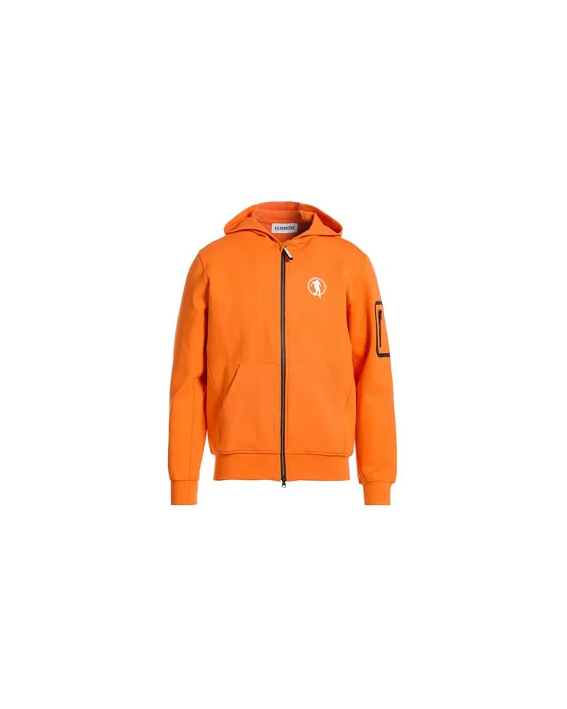 Bikkembergs TOPS - Sweatshirtsauf YOOX.COM Orange