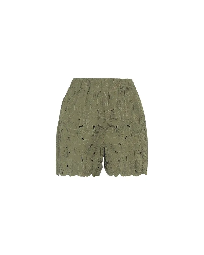 RED Valentino HOSEN & RÖCKE - Shorts & Bermudashortsauf YOOX.COM Militärgrün