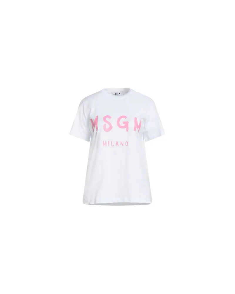 MSGM TOPS - T-shirtsauf YOOX.COM Weiß