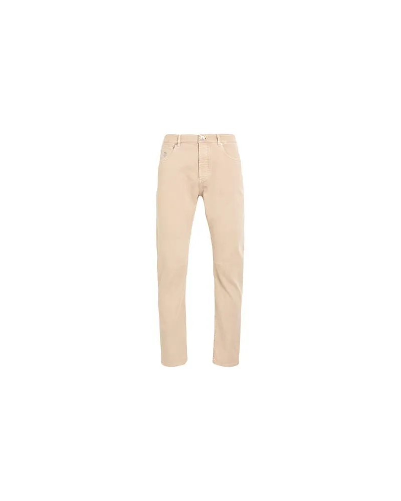 Brunello Cucinelli HOSEN & RÖCKE - Hosenauf YOOX.COM Beige
