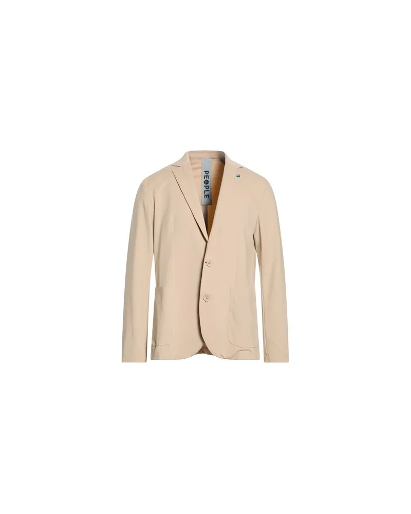 People of Shibuya ANZÜGE und CO-ORDS - Blazersauf YOOX.COM Beige